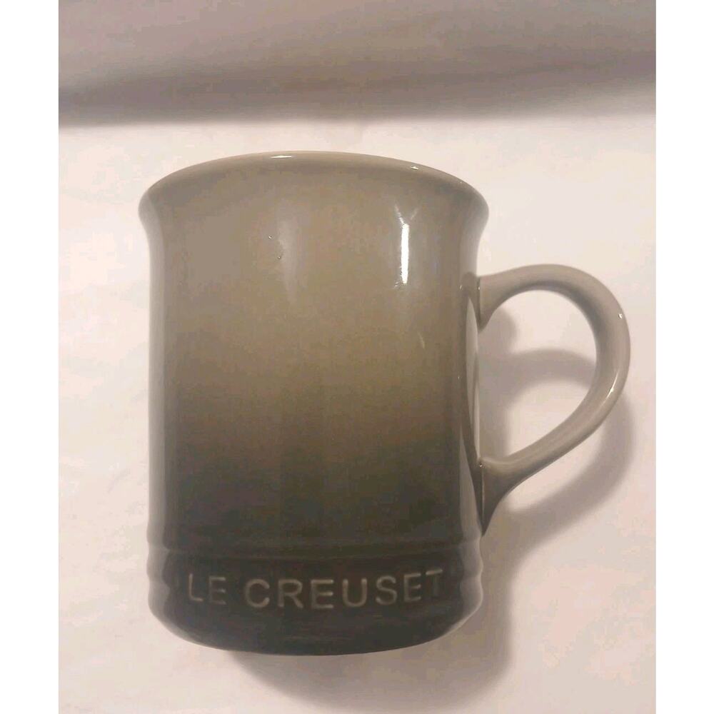Le Creuset Seconds Stoneware 400ml 14oz Coffee Mug Cup - Flint